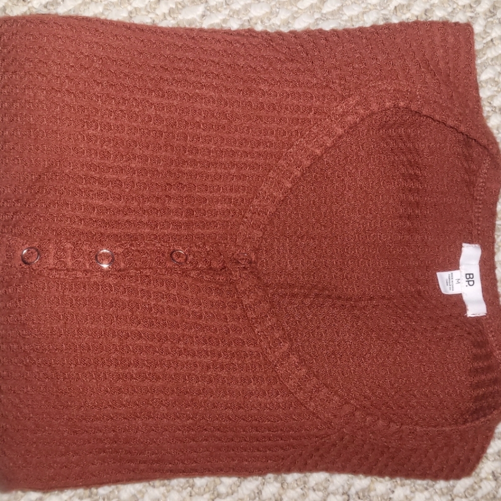 bp super soft ~ partial button down - Picture 4 of 6